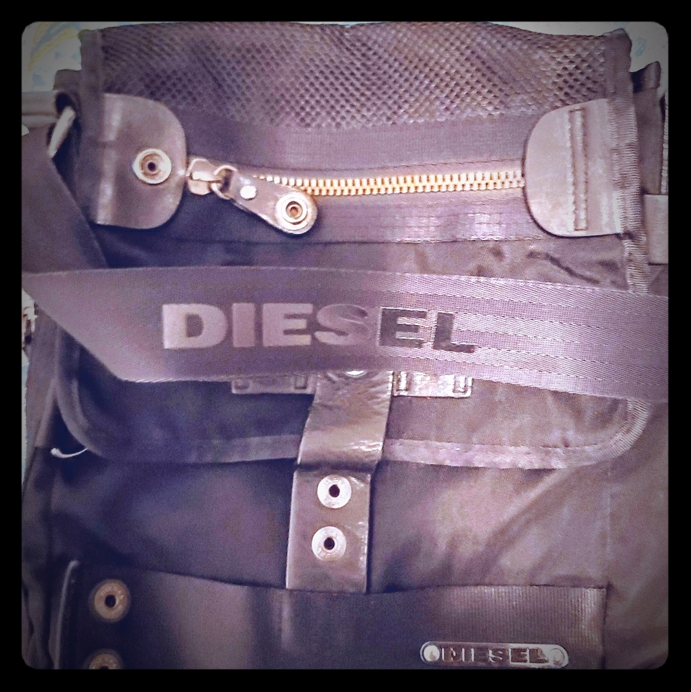 Diesel Crossbody Bag Black 